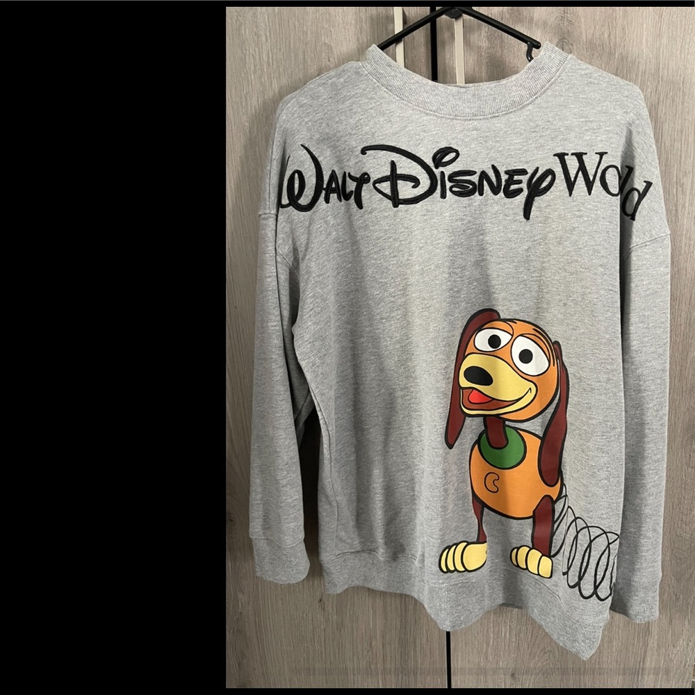 Slinky dog disneyworld adult sweatshirt, Large, NWOT